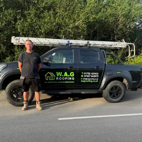 Wayne Gargett, owner of W.A.G Roofing